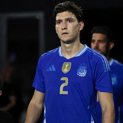 Argentina confirma lesão e corta Balerdi; Giay, do Palmeiras, pode ganhar chance