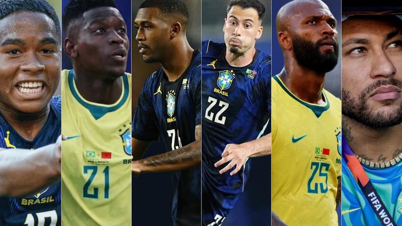 Raphinha fora, torcida escolhe substituto no ataque do Brasil