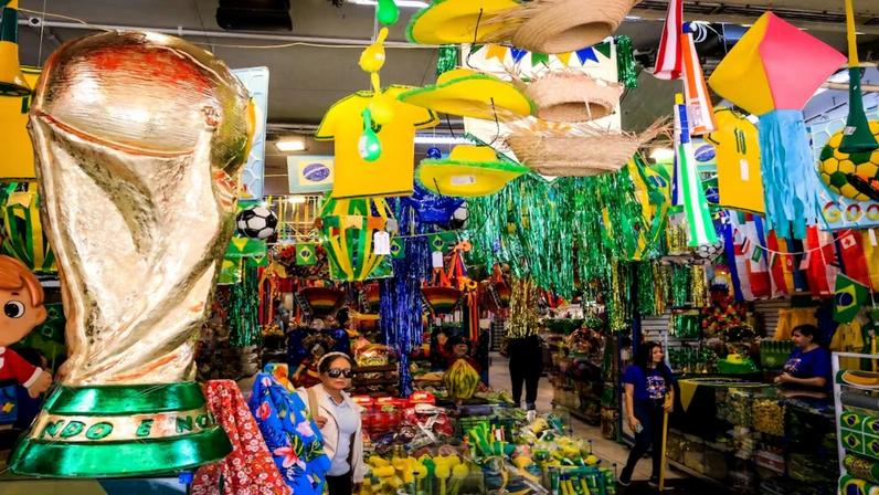 Clima de Copa aquece vendas de produtos típicos