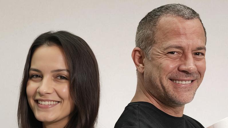 Filha de Malvino Salvador é fotografada trabalhando com a madrasta