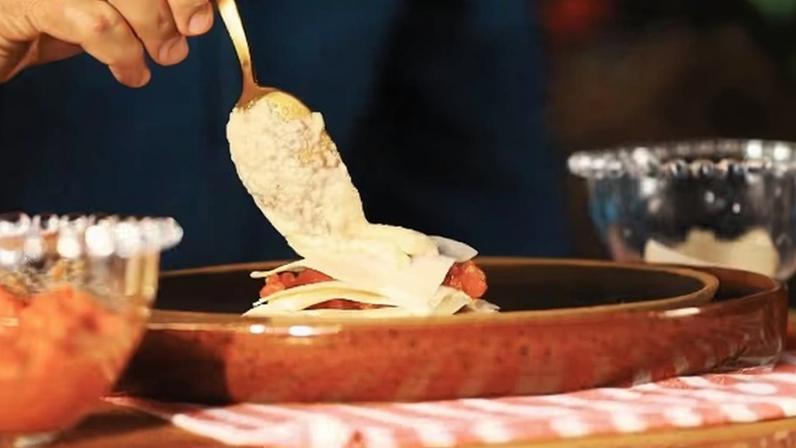 Lasanha de Palmito