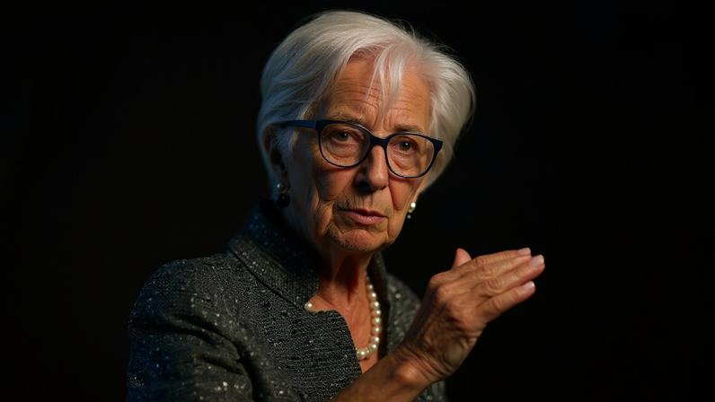 A presidente do BCE, Christine Lagarde, fala a repórteres, em Frankfurt, na Alemanha - 12/09/2024 (Foto: Jana Rodenbusch/Reuters)