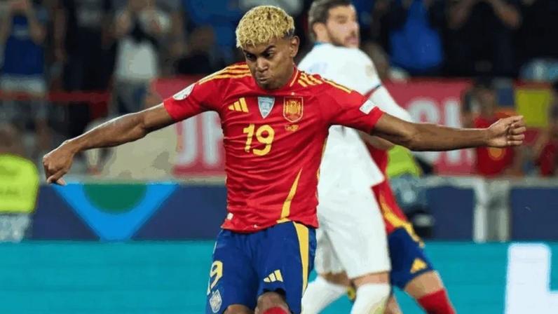 Espanha conquistou seu único título mundial em 2010; na imagem, Lamine Yamal