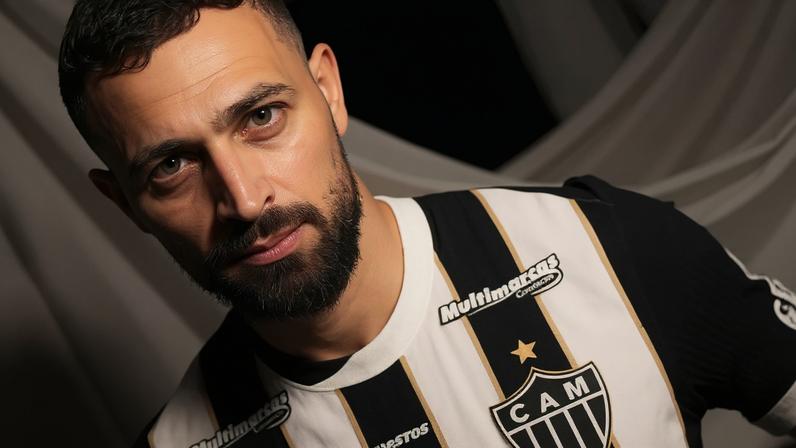 Léo Duarte anunciado no Atlético (reprodução Atlético)