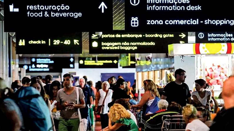 1 de 1 Lisboa aeroporto - Foto: Reprodução