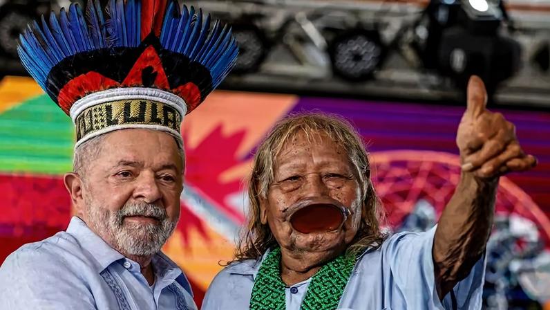 Cacique Raoni é internado na UTI em estado grave em Mato Grosso