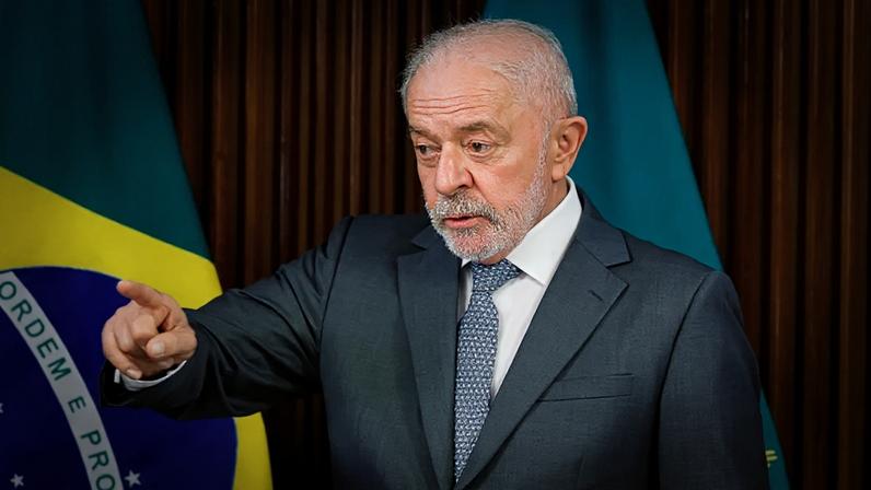 Lula durante reunião ministerial no Palácio do Planalto; presidente criticou declarações do secretário de Estado dos EUA, Marco Rubio