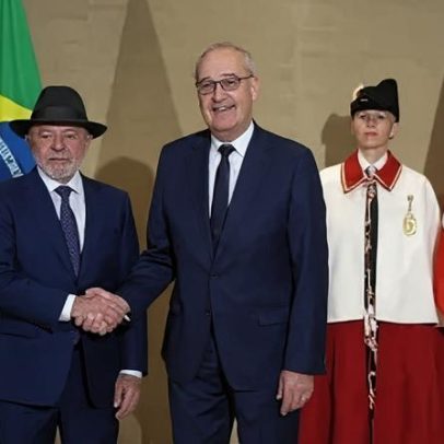 Lula se reúne com presidente da Suíça antes da cúpula do G7 na França