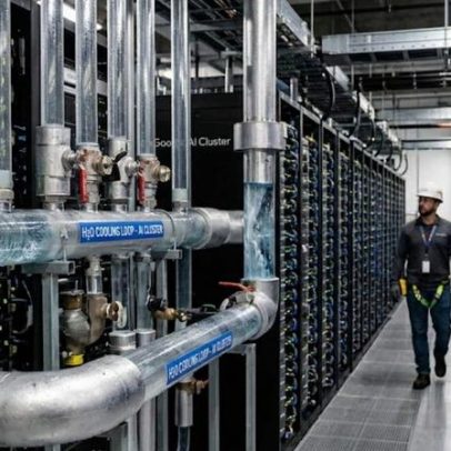 Google anuncia plano para compensar água usada pela IA