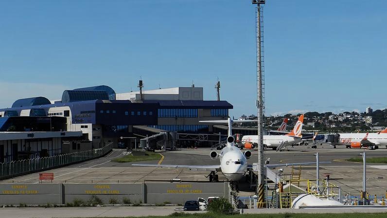 Aeroporto Salgado Filho, em Porto Alegre