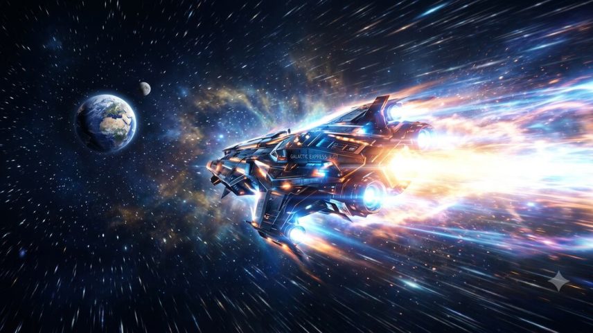 Dario Amodei: "Suponha que você acelere para longe da Terra em uma nave espacial em velocidade relativística. A forma como a relatividade especial funciona é, sabe, você vai dormir e quando acorda, dois dias se passaram na Terra"