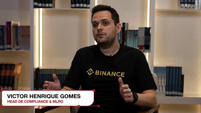 Victor Martins Gomes, head de Compliance da Binance: “Cripto não é mais terra sem lei.” (BINANCE/Divulgação)