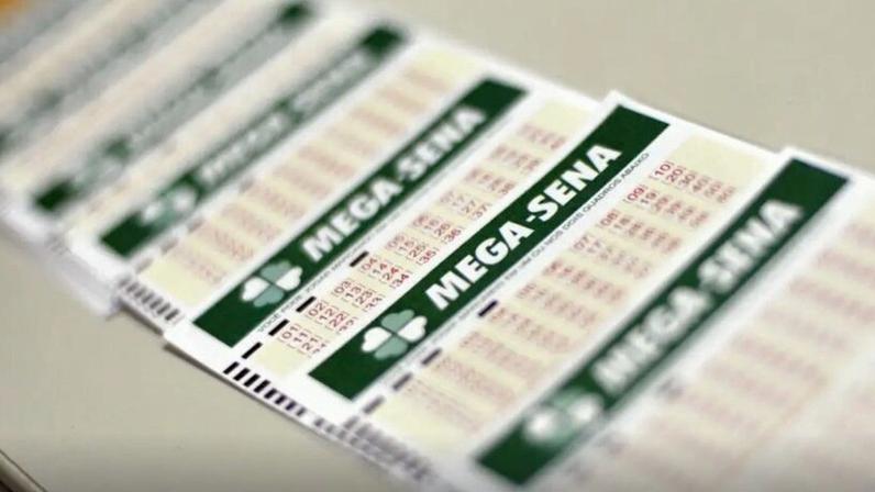 As dezenas sorteadas no concurso 3021 foram 16, 19, 22, 24, 46, 58; na imagem, bilhete da Mega-Sena