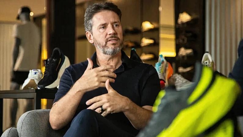 Pedro Bartelle, CEO da Vulcabras: "Com essa guerra e a volatilidade do petróleo, a gente sofre muito nos nossos insumos, principalmente de sola" (Leandro Fonseca /Exame)