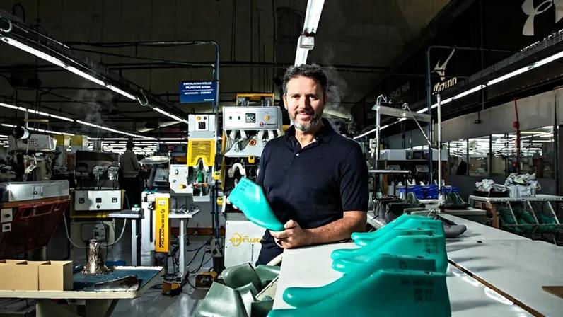 Pedro Bartelle, CEO da Vulcabras: "Era uma empresa que vinha dando prejuízo e precisava virar, e viramos" (Leandro Fonseca /Exame)