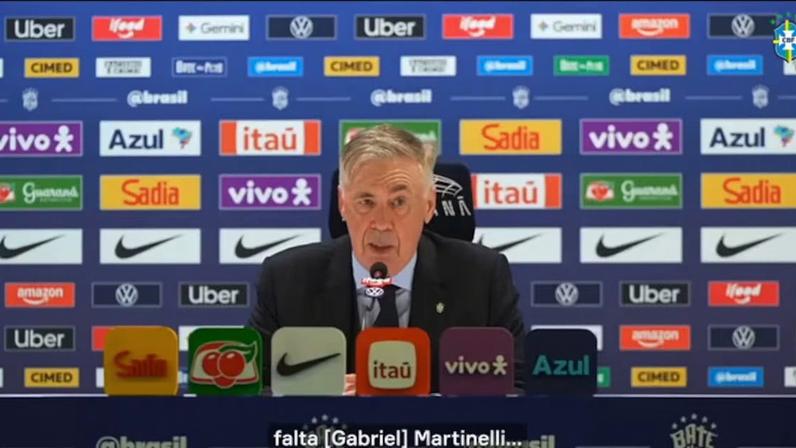 Carlo Ancelotti admitiu que ainda tem dúvidas sobre a lista e o time titular do Brasil, destacando a ausência de peças importantes e a importância dos dias de treino antes da estreia.