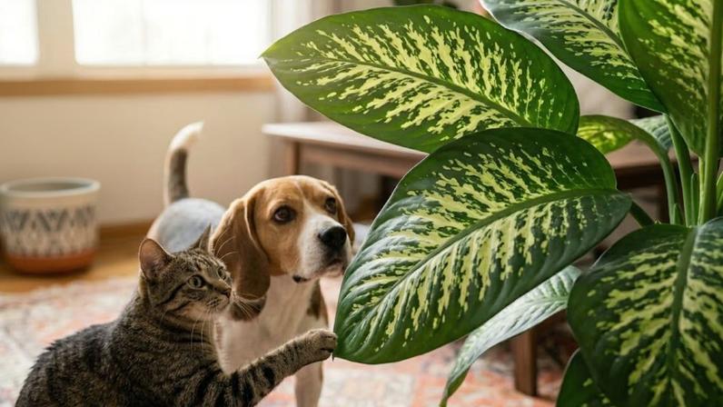 Uma única folha de planta comum pode ser fatal a pets