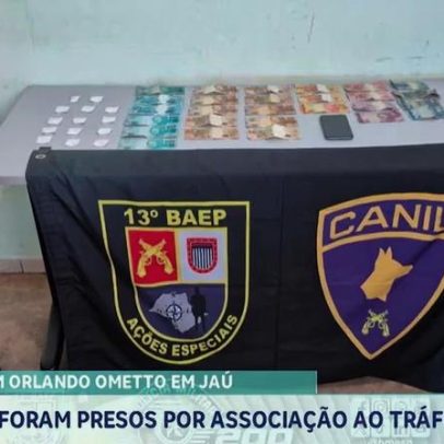 Jaú: Dois presos por associação ao tráfico no Jardim Orlando Ometto