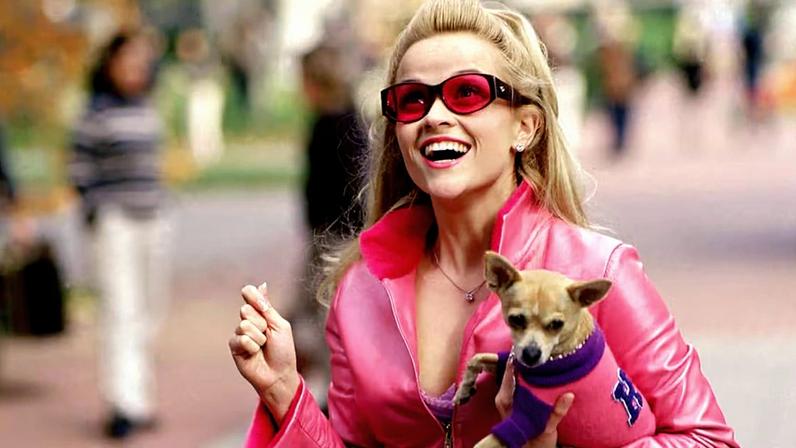 Reese Witherspoon em 'Legalmente loira'
