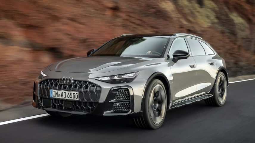 Audi A6 allroad na estrada
