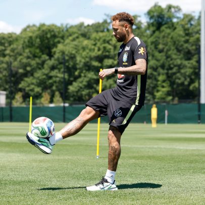 Neymar treina, mas desfalca Brasil contra o Haiti