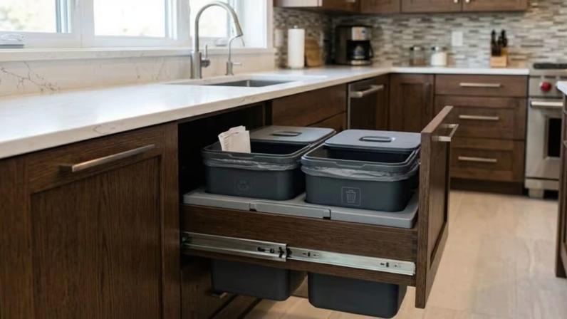 Descarte inteligente substitui lixeiras de pedal na cozinha em 2026