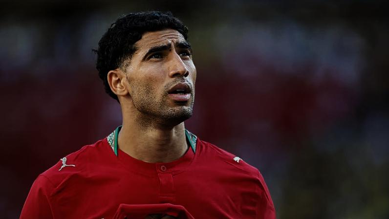 Hakimi, destaque da seleção do Marrocos