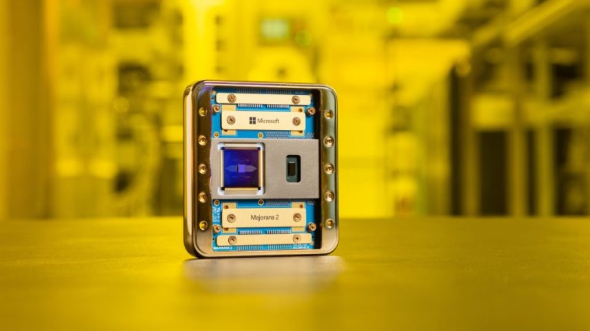 Microsoft Discovery agentic AI Majorana 2 quantum chip