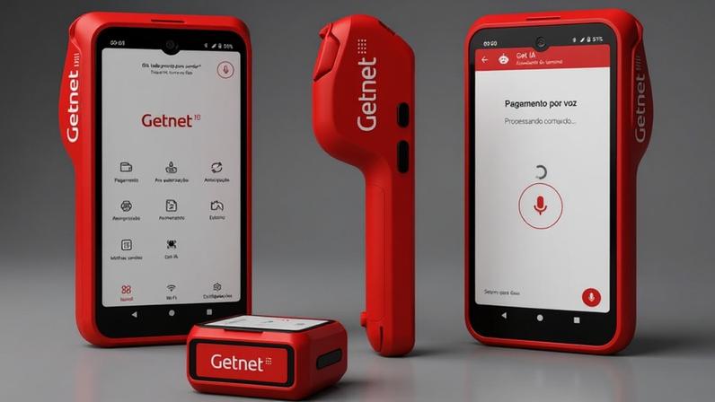 Getnet: empresa do Santander anunciou maquininha com IA (Getnet/Divulgação)