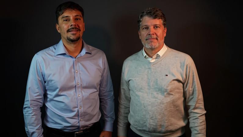 Marcelo Presente e Emerson Faria, da Finnet: expansão na esteira do open finance (Divulgação/Divulgação)
