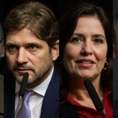 Candidatos Marina, André, Tebet e Derrite disputam vaga ao Senado em SP