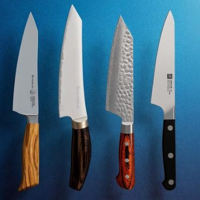 Pode não ser necessária uma faca de chef gigante; uma faca média já basta