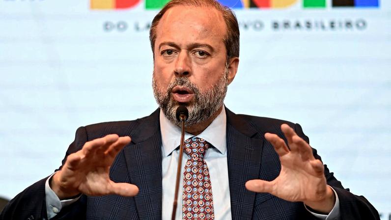 Ministro Alexandre Silveira, concede coletiva de imprensa no auditório do ministério para detalhar o plano nacional de política mineral Metropoles 6