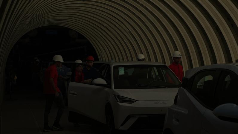 Montadora chinesa BYD iniciou a produção de veículos eletrificados em Camaçari (BA) em 2025. (Foto: Eduardo Andrade / Ascom SDE-BA )
