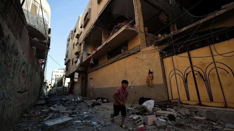 Ataque israelense a um apartamento na cidade de Gaza 20 de junho de 2026 - Foto: REUTERS/Dawoud Abu Alkas