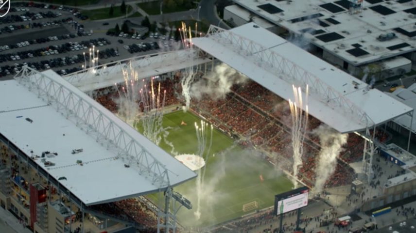 Confira as imagens da casa do Toronto FC, uma das sedes escolhidas para receber os jogos do Mundial de 2026.
