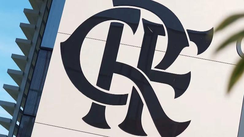 Emblema do Clube de Regatas do Flamengo, um dos times mais tradicionais do futebol brasileiro.