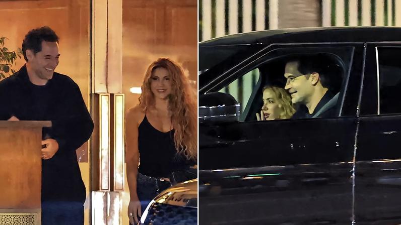 Shakira é vista com ator em Los Angeles