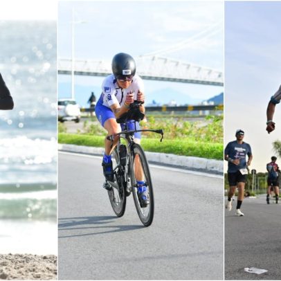 Jornalista vira Ironman após longos plantões no triatlo