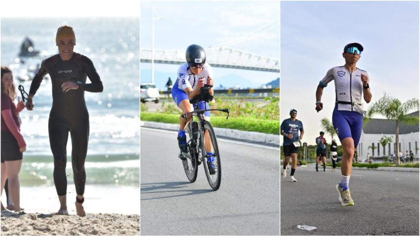 Jornalista vira Ironman após longos plantões no triatlo