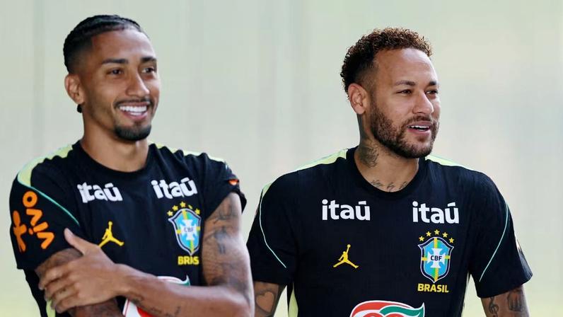 Raphinha e Neymar: entenda a diferença entre as lesões dos dois jogadores