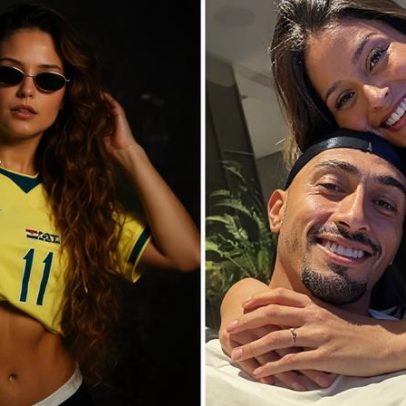 Esposa de Raphinha desmente crise financeira e classifica notícia como absurda