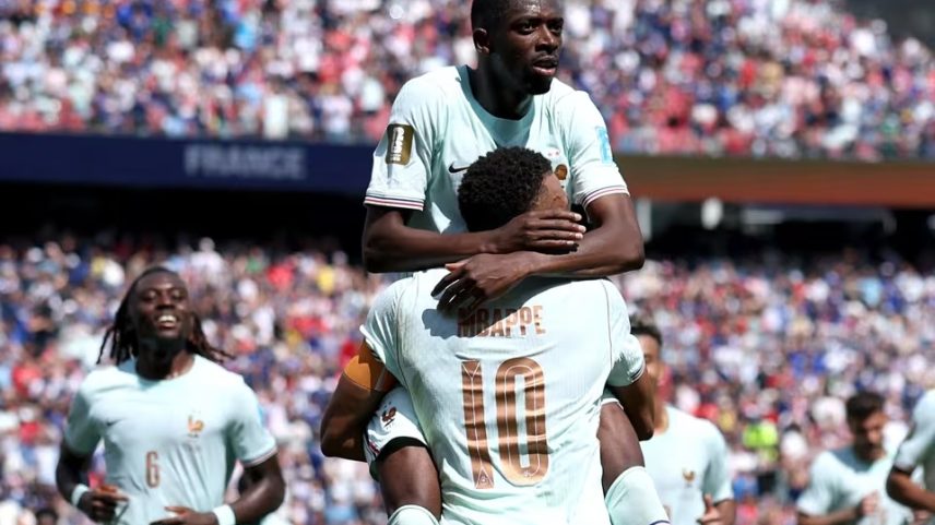 Dembélé faz hat-trick, França bate a Noruega e fecha grupo em 1º 