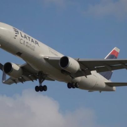 Drone é flagrado perto de avião no Aeroporto de Guarulhos