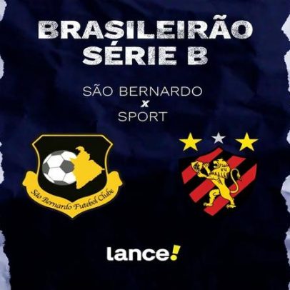 São Bernardo x Sport: horário, transmissão e escalações da Série B
