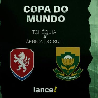 Tchéquia x África do Sul: onde assistir ao jogo da Copa do Mundo