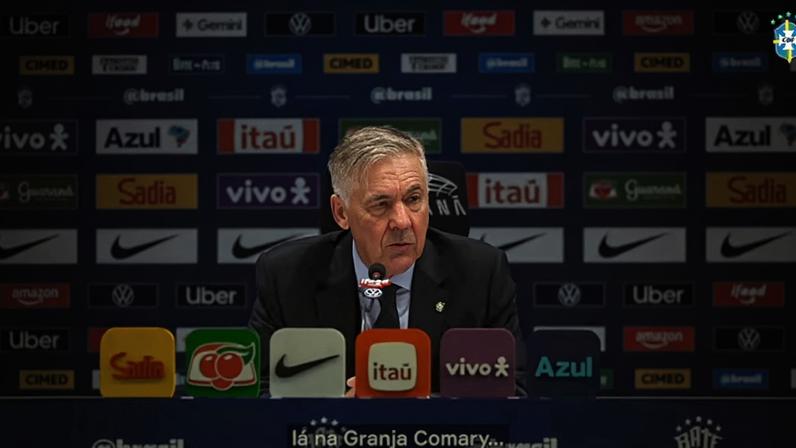 Ancelotti diz onde pretende usar Neymar na Seleção