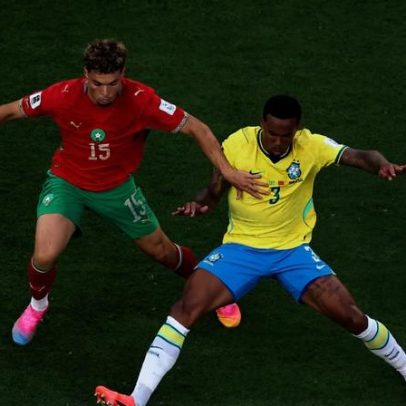Zaga brasileira erra contra Marrocos e sofre gol pelo 6º jogo consecutivo