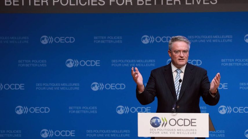Secretário-Geral da OCDE, Mathias Cormann OECD Headquarters, Paris (//Divulgação)