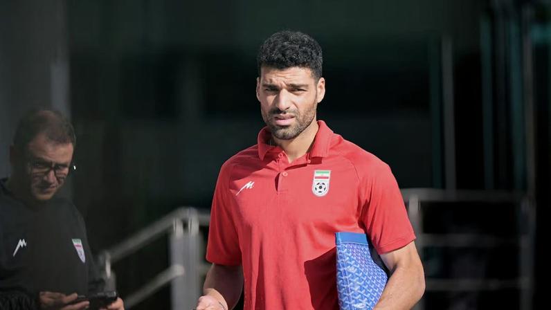 Taremi, um dos jogadores mais conhecidos e capitão da seleção do Irã, não está satisfeito com postura dos Estados Unidos como anfitirão da Copa.